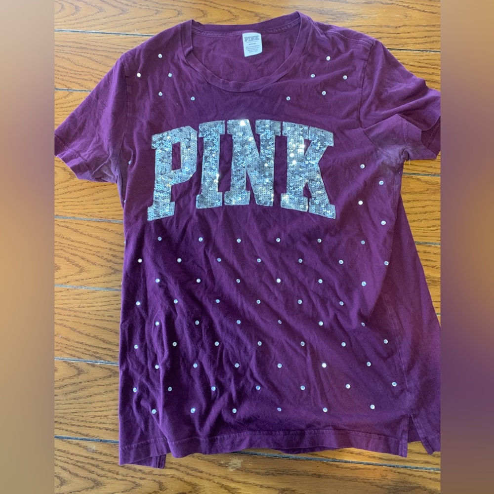 PINK shirt bundle w/ bra